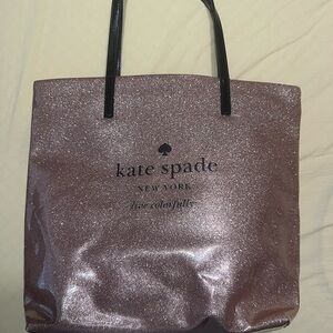 Glitter Pink Tote Bag